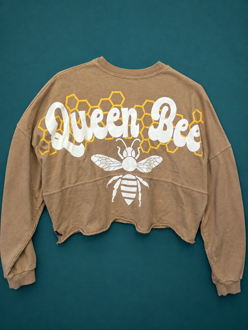 cirque du soleil Queen Bee Graphic Sweatshirt - Tan & Yellow